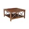 International Concepts Square Hampton  Coffee Table, 36 W, 36 L, 18 in H, Wood, Espresso OT581-70SC - alternate 7